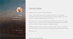 Desktop Screenshot of malec.com.pl
