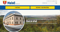 Desktop Screenshot of malec.cz